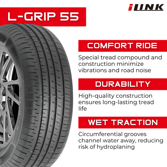 2EIL544F 175/65R15 Zmax iLink L-Grip 55 84H Zmax iLink Tires Canada