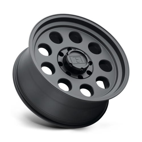 1890HLR125150M10 - Level 8 Hauler 18X9 5X150  12mm Matte Black - Level 8 Wheels Canada