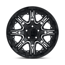 Load image into Gallery viewer, 1890LST106132B74 - Level 8 Slingshot 18X9 6X132  10mm Gloss Black W/ Machined Face - Level 8 Wheels Canada