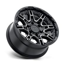 Charger l'image dans la galerie, 1890LST106120B67X - Level 8 Slingshot 18X9 6X120  10mm Gloss Black W/ Machined Face Big X Factor - Level 8 Wheels Canada