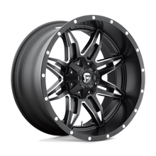 Load image into Gallery viewer, D56720908357 - Fuel Off-Road D567 Lethal 20X9 6X139.7 ET 20mm Matte Black Milled - Fuel Off-Road Wheels Canada