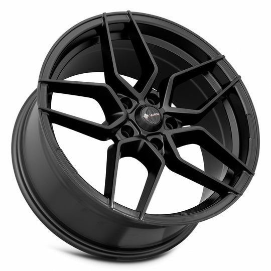 LP01188551435MB - Vors LP1 18X8.5 5X114.3 35MM All Matte Black - Vors Wheels Canada