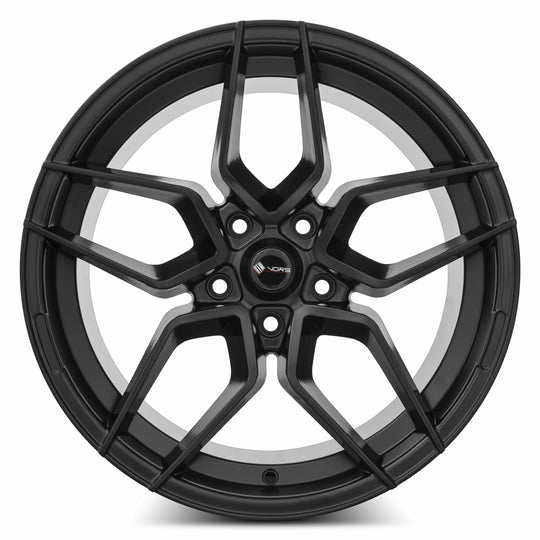 LP01189551435MB-515 - Vors LP1 18X9.5 5X115 35MM All Matte Black - Vors Wheels Canada