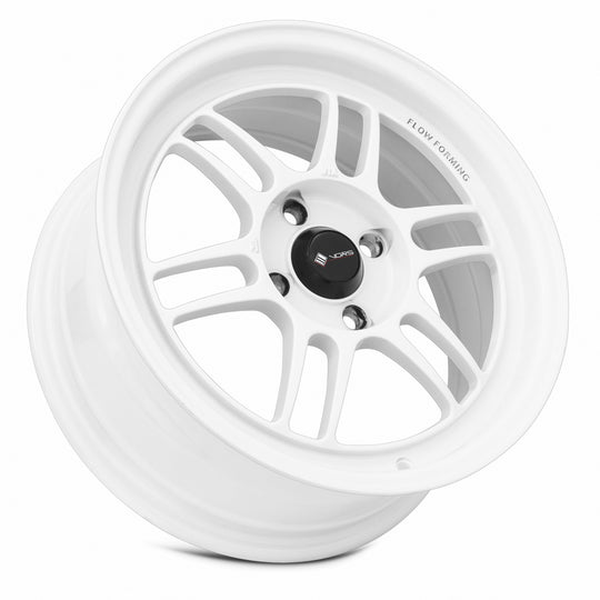 LT01157040040W - Vors LT01 15X7 4X100 40MM White - Vors Wheels Canada