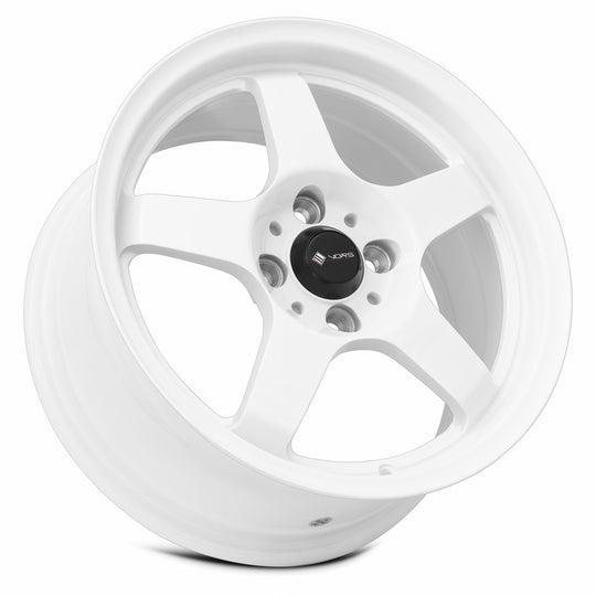LT05157040040W - Vors LT05 15X7 4X100 40MM White - Vors Wheels Canada