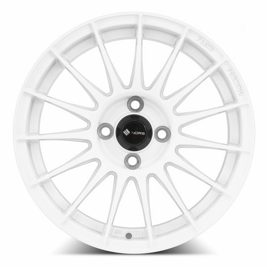 LT15157040040W - Vors LT15 15X7 4X100 40MM White - Vors Wheels Canada