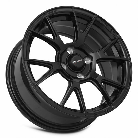 LT26157040040BK - Vors LT26 15X7 4X100 40MM Gloss Black - Vors Wheels Canada
