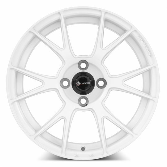 LT26157040040W - Vors LT26 15X7 4X100 40MM White - Vors Wheels Canada