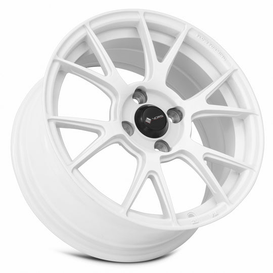 LT26157040040W - Vors LT26 15X7 4X100 40MM White - Vors Wheels Canada