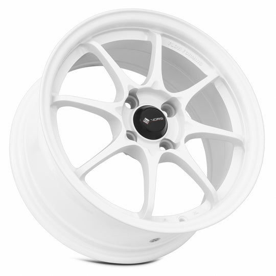 LT28157040040W - Vors LT28 15X7 4X100 40MM White - Vors Wheels Canada