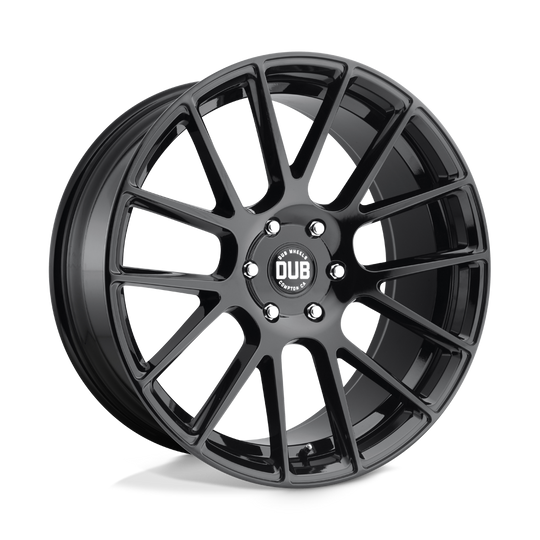 S205229589+30 - DUB S205 Luxe 22X9.5 6X135  30mm Gloss Black - DUB Wheels Canada