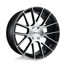 Load image into Gallery viewer, S206229577+20 - DUB S206 Luxe 22X9.5 6X139.7  20mm Gloss Black Brushed - DUB Wheels Canada