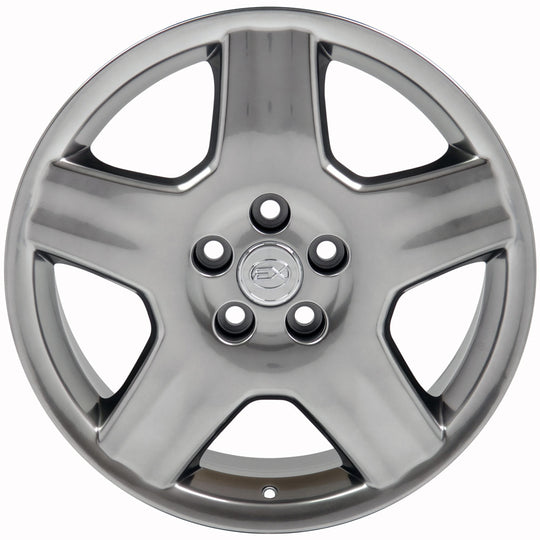 LX02-18075-5450-45HB - OE Wheels Replica LX02 18X7.5 5X114.3 ET45mm Hyper Black - OE Wheels Wheels Canada
