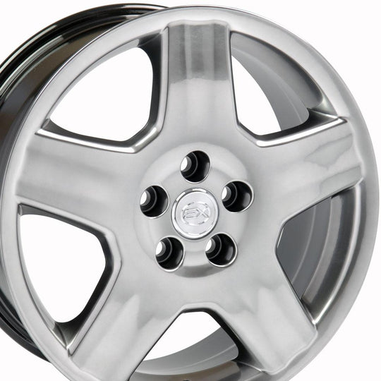 LX02-18075-5450-45HB - OE Wheels Replica LX02 18X7.5 5X114.3 ET45mm Hyper Black - OE Wheels Wheels Canada
