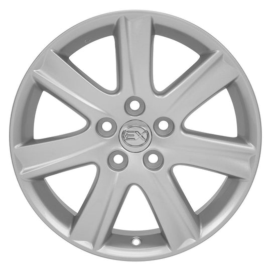 LX12-17070-5450-45S - OE Wheels Replica LX12 17X7 5X114.3 ET45mm Silver - OE Wheels Wheels Canada