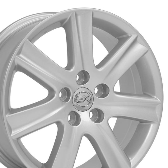 LX12-17070-5450-45S - OE Wheels Replica LX12 17X7 5X114.3 ET45mm Silver - OE Wheels Wheels Canada