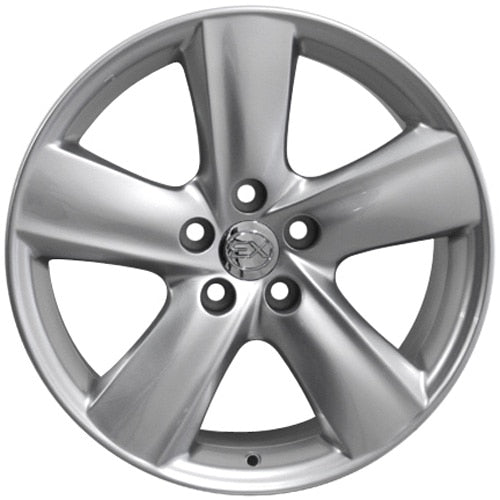LX19-18080-5450-35HS - OE Wheels Replica LX19 18X8 5X114.3 ET35mm Hyper Silver - OE Wheels Wheels Canada
