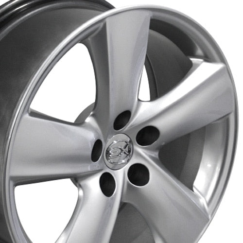 LX19-18080-5450-35HS - OE Wheels Replica LX19 18X8 5X114.3 ET35mm Hyper Silver - OE Wheels Wheels Canada