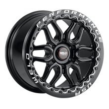 Charger l'image dans la galerie, S92370084P25 - Weld Street Performance Laguna 6 Beadlock 17X10 6X139.7 ET 25mm Gloss Black - Weld Street Performance Wheels Canada