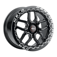 Charger l'image dans la galerie, S92270071P00 - Weld Street Performance Laguna Beadlock 17X10 5X115 ET 0mm Gloss Black - Weld Street Performance Wheels Canada