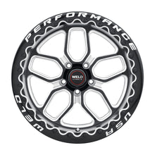 Charger l'image dans la galerie, S90770067P50 - WELD Street Performance Laguna Beadlock 17X10 5X114.3 +50mm Gloss Black Milled &amp; Diamond Lip - WELD Street Performance Wheels Canada