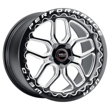 Charger l'image dans la galerie, S90770067P50 - WELD Street Performance Laguna Beadlock 17X10 5X114.3 +50mm Gloss Black Milled &amp; Diamond Lip - WELD Street Performance Wheels Canada