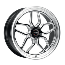 Load image into Gallery viewer, S15280071P30 - Weld Street Performance Laguna Drag 18X10 5X115 ET 30mm Gloss Black Milled - Weld Street Performance Wheels Canada