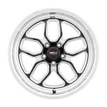 Charger l'image dans la galerie, S15282022P52 - WELD Street Performance Laguna Drag 18X12 5X120 +52mm Gloss Black Milled &amp; Diamond Lip - WELD Street Performance Wheels Canada