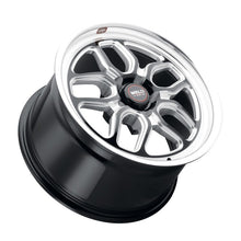 Load image into Gallery viewer, S15270067P50 - WELD Street Performance Laguna Drag 17X10 5X114.3 +50mm Gloss Black Milled &amp; Diamond Lip - WELD Street Performance Wheels Canada