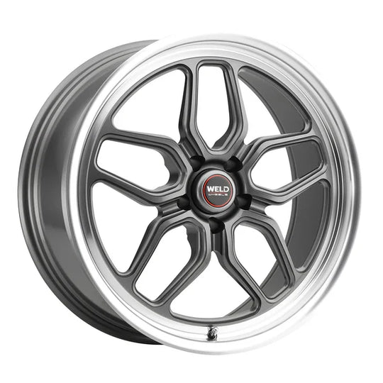 S10809065P29 - Weld Street Performance Laguna Street 20X9 5X114.3 ET 29mm Gloss Gunmetal Milled - Weld Street Performance Wheels Canada
