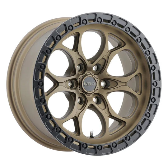 W10609089575 - Weld Off-Road Ledge 6 20X9 6X135 ET 20mm Satin Bronze - Weld Off-Road Wheels Canada