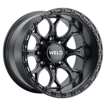 Load image into Gallery viewer, W10809018501 - Weld Off-Road Ledge 8 20X9 8X180 ET 0mm Satin Black - Weld Off-Road Wheels Canada
