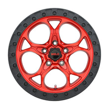 Load image into Gallery viewer, W13479075450 - WELD Off-Road Ledge 17X9 5X127 -12mm Candy Red &amp; Satin Black - WELD Off-Road Wheels Canada
