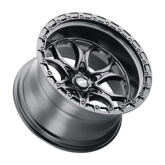 W10789084576 - WELD Off-Road Ledge Six 18X9 6X139.7 +19mm Satin Gunmetal & Satin Black - WELD Off-Road Wheels Canada