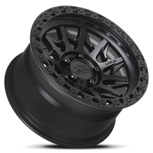 Load image into Gallery viewer, LUNATIC-7987MB - Lock Off-Road Lunatic 17X9 8X170 ET 1mm Matte Black with Matte Black Ring - Lock Off-Road Wheels Canada