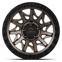 Load image into Gallery viewer, LUNATIC-2987MRMBR20 - Lock Off-Road Lunatic 20X9 8X170 ET 20mm Matte Bronze with Matte Black Ring - Lock Off-Road Wheels Canada