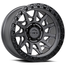 Charger l'image dans la galerie, LUNATIC-2157MGMBR - Lock Offroad Lunatic 20X10 5X127 ET -18mm Matte Grey With Black Ring - Lock Offroad Wheels Canada