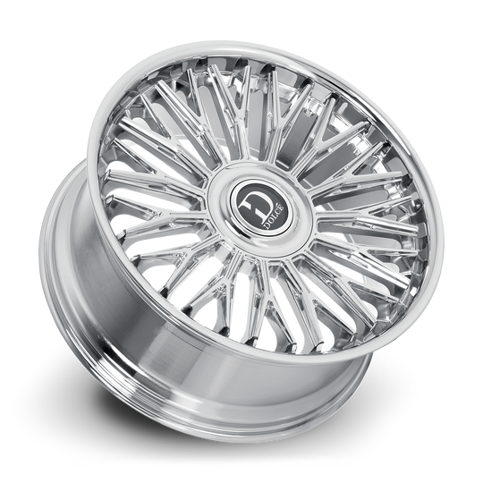 LUSSO-229536C - Dolce Luxury Lusso 22X9.5 6X135 / 6X139.7 ET 35mm Chrome - Dolce Luxury Wheels Canada