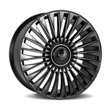 Load image into Gallery viewer, LUS-2490BLNK1578 - Gianna Lusso 24X9 Blank 15mm Gloss Black - Gianna Wheels Canada