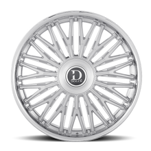 Load image into Gallery viewer, LUSSO-241000GSBF - Dolce Luxury Lusso 24X10 Blank ET 35mm Gloss Sliver Brush Face Stainless Lip - Dolce Luxury Wheels Canada