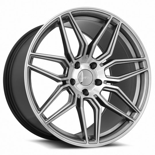 M02419A052030GM - MRR M024 19X10 5X120.65 30MM Gun Metal Graphite For Corvette C6 C7 Z06/Grandsport/ZR1 Use Rear M02420A252050GM) - MRR Wheels Canada