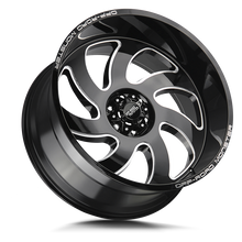 Charger l'image dans la galerie, M070527N19GBML - Off Road Monster M07 M07 20X10 5X127 -19mm Gloss Black Milled - Off Road Monster Wheels Canada