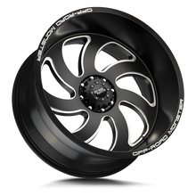 Load image into Gallery viewer, M070000N19BML - Off Road Monster M07 M07 20X10 BLANK -19mm Flat Black Milled - Off Road Monster Wheels Canada
