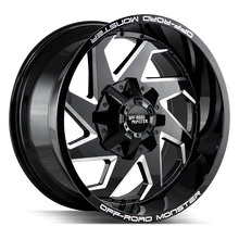 Load image into Gallery viewer, M090000N12GB - Off Road Monster M09 M09 20X10 BLANK -12mm All Gloss Black - Off Road Monster Wheels Canada