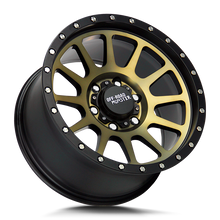 Load image into Gallery viewer, M10752700BBZ - Off Road Monster M10 M10 17X9 5X127 0mm Flat Black Machined Bronze - Off Road Monster Wheels Canada