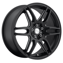 Charger l'image dans la galerie, M106188001+40 - Niche M106 NR6 18X8 4X114.3 / 4X100 40mm Matte Black Milled - Niche Wheels Canada