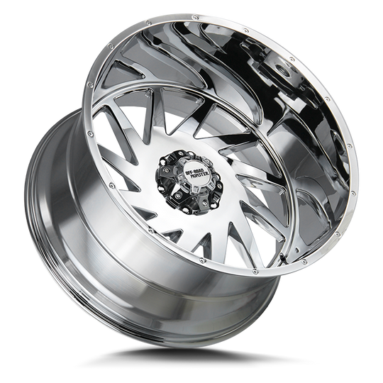 M12414639N76 - Off Road Monster M12 M12 24X14 6X139.7 -76mm Chrome - Off Road Monster Wheels Canada