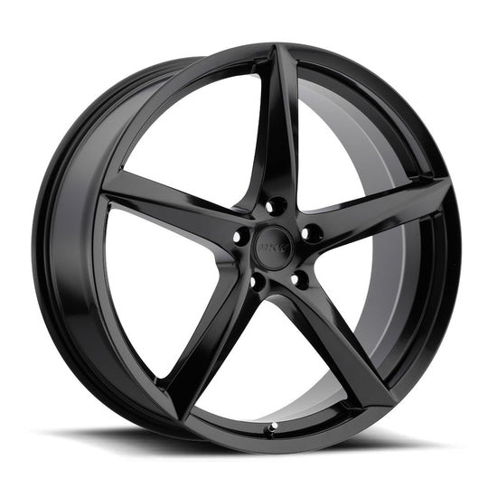 M120-2290511520BB - MKW M120 22X9 5X115 20mm Satin Black Wheel - MKW Wheels Canada
