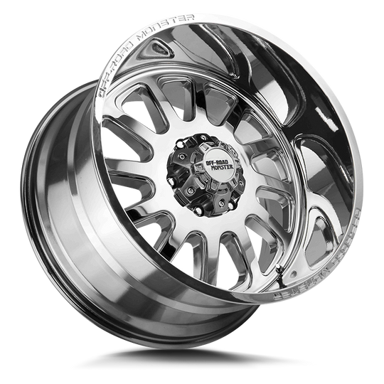 M17752700 - Off Road Monster M17 M17 17X9 5x127 0mm Chrome - Off Road Monster Wheels Canada