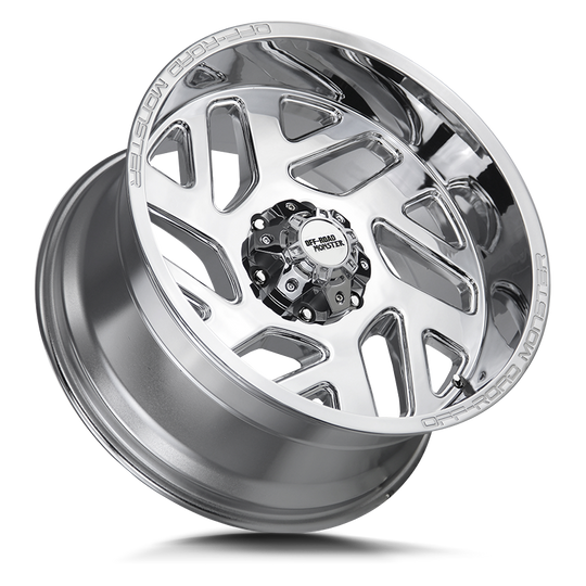 M190639N19 - Off Road Monster M19 M19 20X10 6X139.7 -19mm Chrome - Off Road Monster Wheels Canada